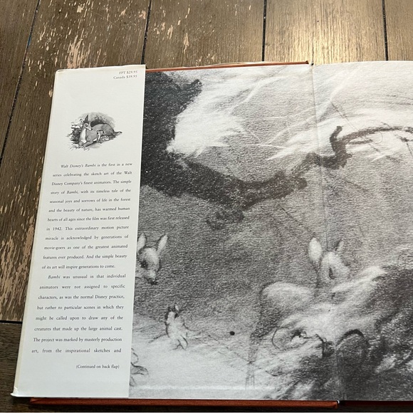 Walt Disney’s Bambi The Sketch Book Series Vintage Disney Collector Book - 1997 - Picture 4 of 14
